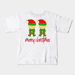 Couple Elfs Kids T-Shirt